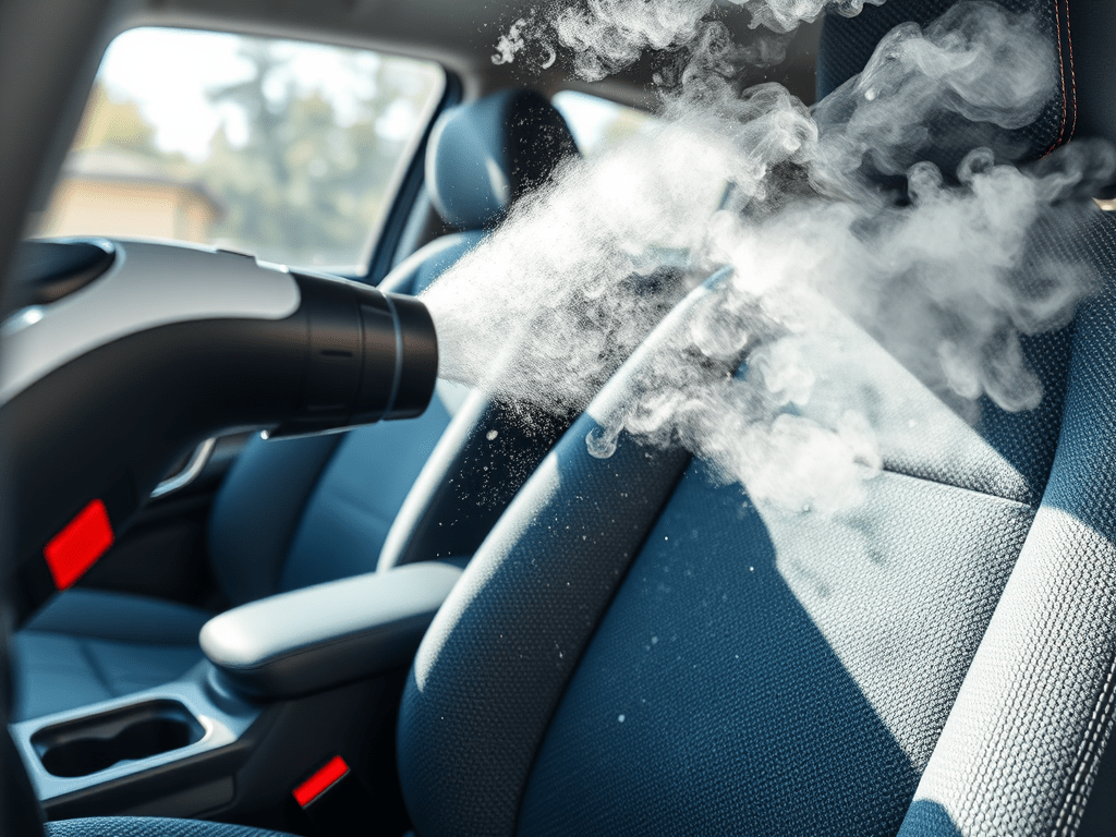 Lavaggio interni auto a vapore a Verona: pulizia sedili e sanificazione&nbsp;professionale