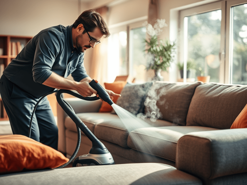 🧼 Sanificazione Divani a Vapore: Il Metodo Professionale per una Casa Pulita e&nbsp;Sicura